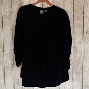 New York & Company Black Blouse